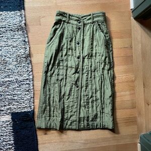 Dark green Rachel Comey skirt